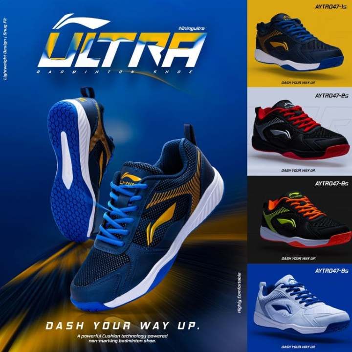 No. 1 - รองเท้าแบดมินตัน รุ่น ULTRA (AYTR047) ของ LI-NING - 2