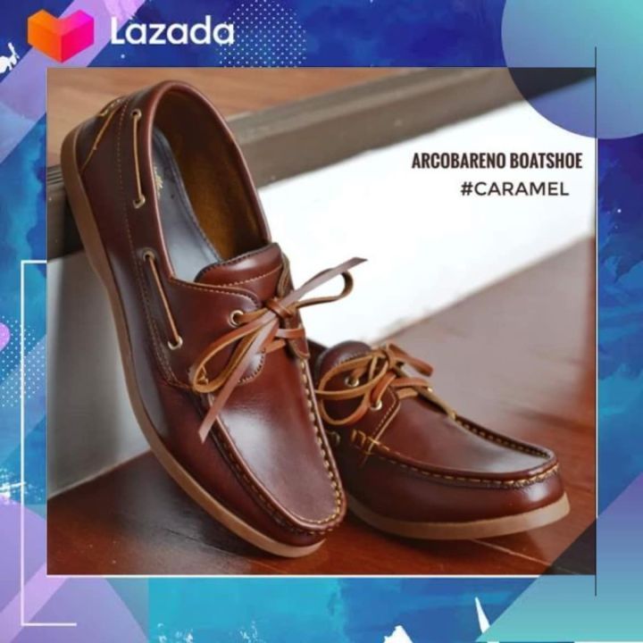 No. 8 - รองเท้า Boat Shoes Caramel - 2