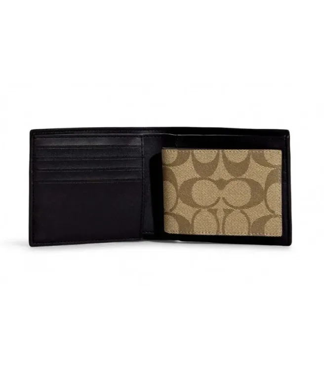 No. 4 - กระเป๋าสตางค์ Coach รุ่น 3-In-1 Wallet In Signature Canvas - 2