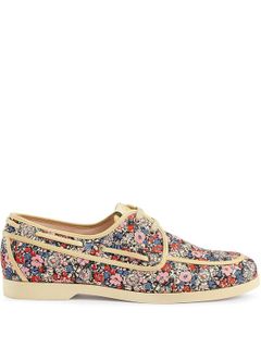No. 2 - รองเท้า Gucci Liberty Floral Boat​ Shoes - 2