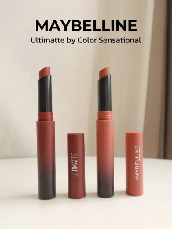 No. 3 - ลิปสติกสีน้ำตาล รุ่น Ultimatte By Color Sensational Lipstick - 3
