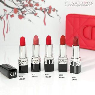 No. 3 - ลิปเคาน์เตอร์แบรนด์ รุ่น Rouge Dior Couture Color Refillable Lipstick - 5