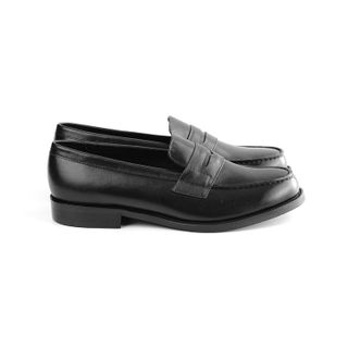 No. 1 - รองเท้าหนังผู้ชาย แบรนด์ไทย Classic Penny Loafers สีดำ - 5