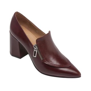 No. 5 - รองเท้า Loafer ผู้หญิง Leather mid-heel pump - 2