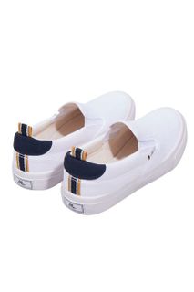 No. 8 - รองเท้าผ้าใบสีขาว รุ่น Slip On (M09Z004) - 4