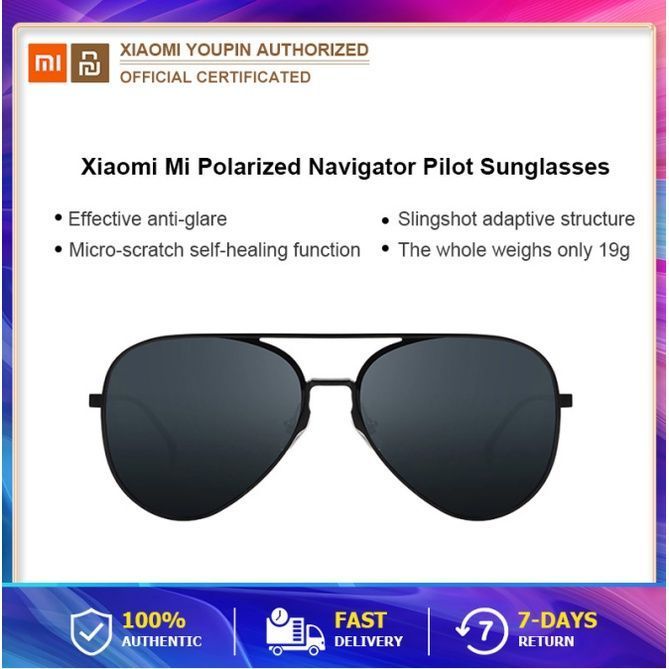 No. 1 - แว่นกันแดดโพลาไรซ์ รุ่น Mi Polarized Navigator Pilot - 6