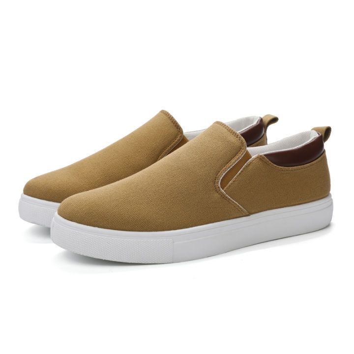 No. 8 - รองเท้าผ้าใบสีขาว รุ่น Slip On (M09Z004) - 6