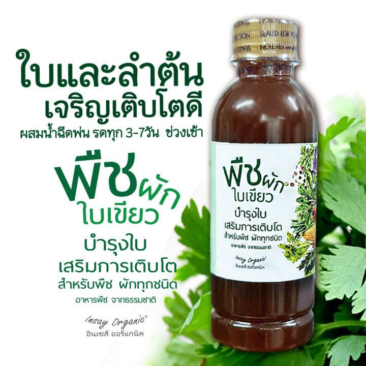 No. 5 - ปุ๋ยผัก สำหรับผักใบเขียว INSAY ORGANIC - 2