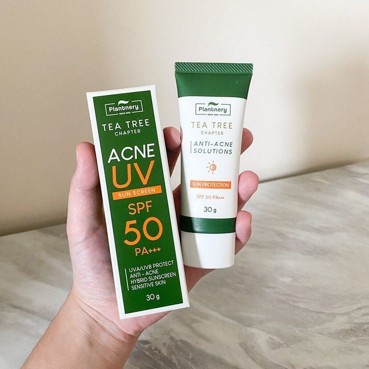 No. 7 - ครีมกันแดด Plantnery Tea Tree Sunscreen Acne Oil Control SPF 50+ PA++++ - 3