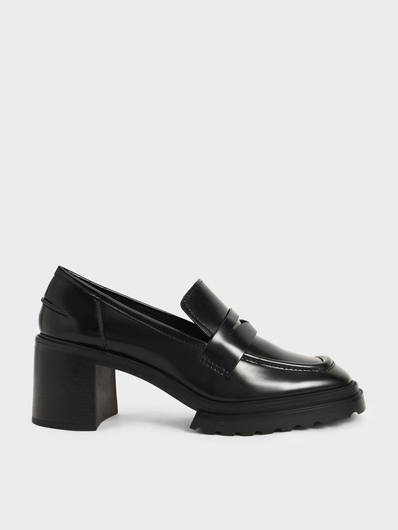 No. 8 - รองเท้า Loafer ผู้หญิง Penny Loafer Pumps - 2