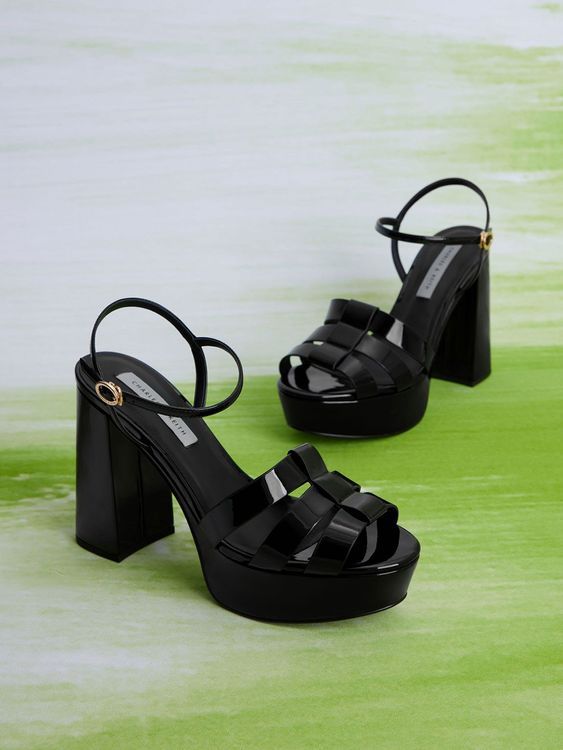 No. 8 - รองเท้าส้นสูง 3 นิ้ว รุ่น Gladiator Platform Sandals - 3