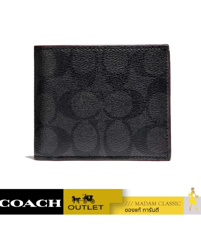 No. 5 - กระเป๋าสตางค์ Coach รุ่น Compact ID Wallet - 1