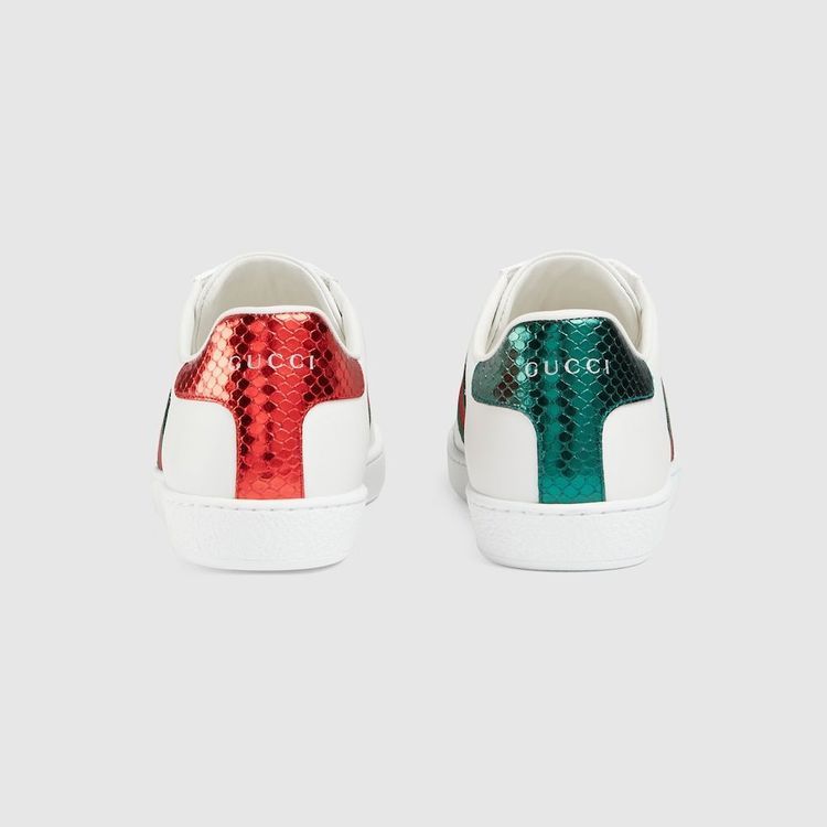 No. 5 - รองเท้าผู้หญิง GUCCI รุ่น Ace Sneaker with Bee - 4