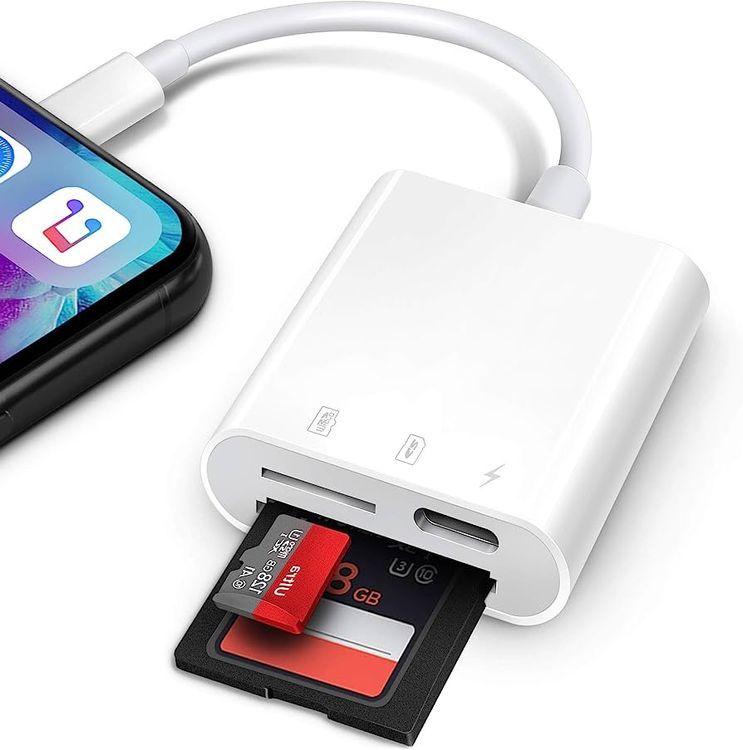 No. 8 - Card Reader iPhone 2-in-1 - 2