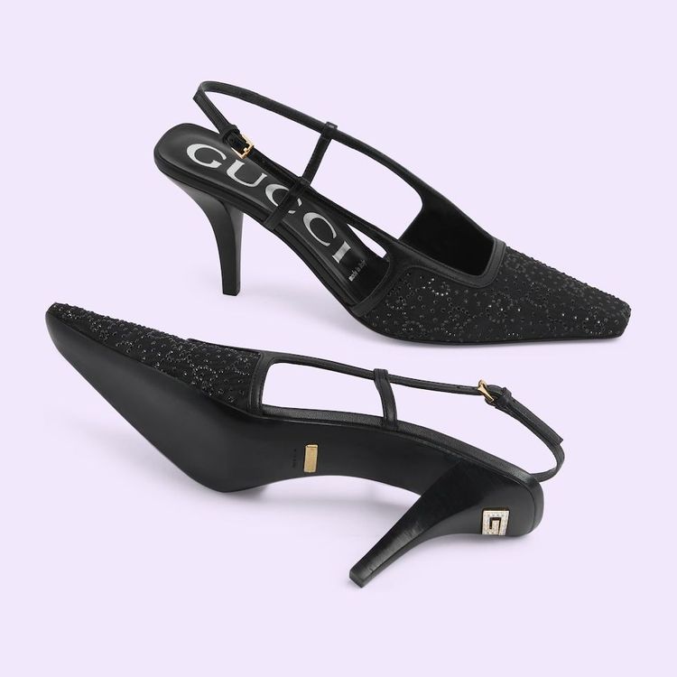 No. 7 - รองเท้าผู้หญิง GUCCI รุ่น Women's GG Slingback Pump - 6