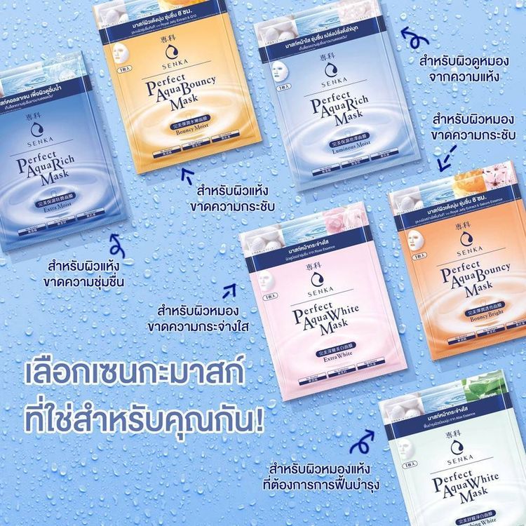 No. 7 - แผ่นมาส์กหน้า Perfect Aqua Rich Mask สูตร Extra Moist - 5