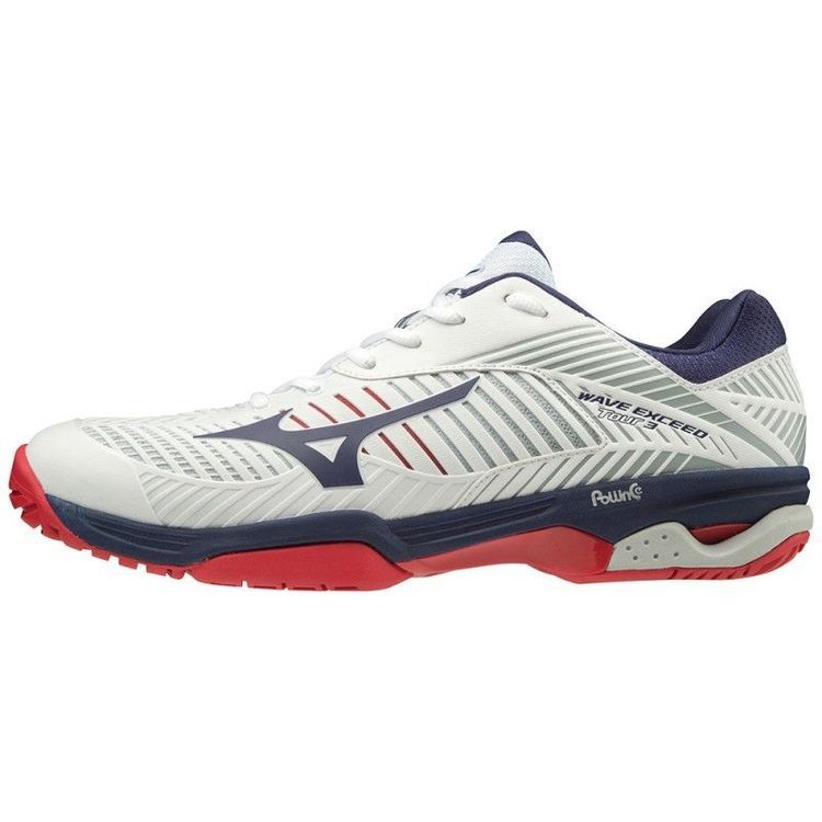 No. 4 - รองเท้าเทนนิส MIZUNO สำหรับผู้ชาย รุ่น Wave Exceed Tour 3 AC - 1