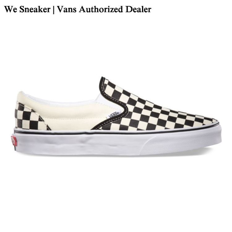 No. 5 - รองเท้าผ้าใบผู้หญิง รุ่น Classic Slip-on Checkerboard - 1