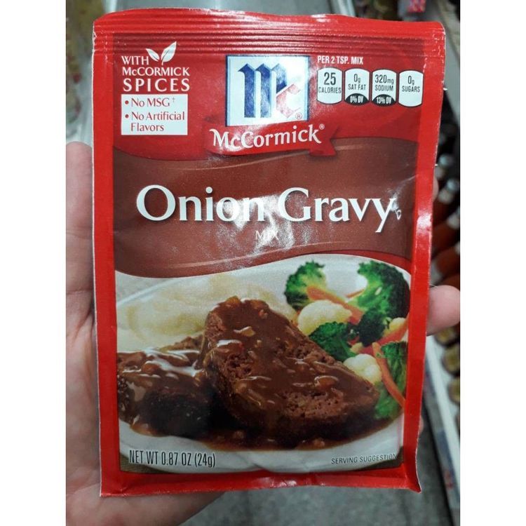 No. 3 - McCormick ซอสสเต็ก Onion Gravy - 5