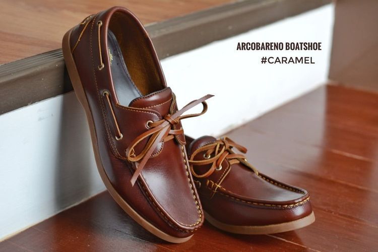 No. 8 - รองเท้า Boat Shoes Caramel - 1