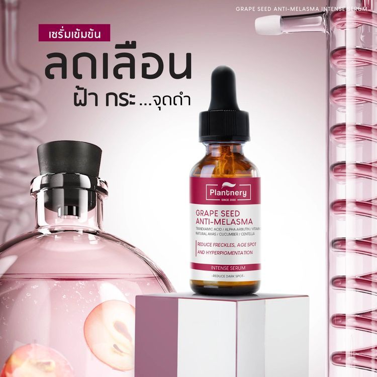 No. 6 - เซรั่มบำรุงผิวหน้า Plantnery Grape Seed Anti-Melasma Intense Serum - 6