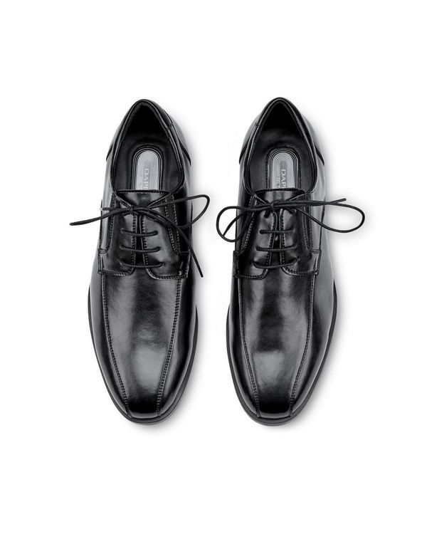 No. 3 - รองเท้าหนังผู้ชาย DAPPER รุ่น GEL-Tech Microfiber Comfy Derby Shoes - 4