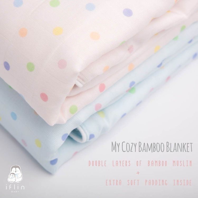 No. 3 - ผ้าห่มเด็กทารก Baby Blanket ยี่ห้อ Iflin Baby - 2