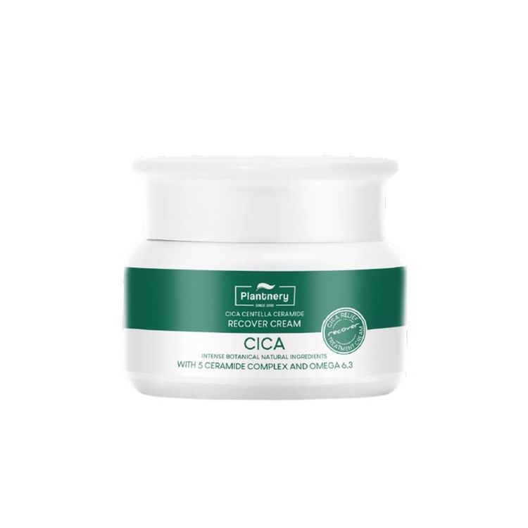 No. 5 - ครีมบำรุงผิวหน้า Plantnery Cica Centella Ceramide Recover Cream - 1