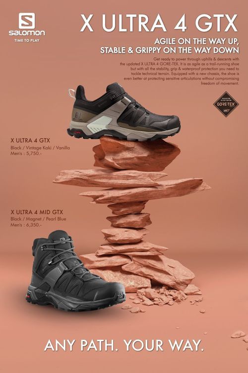 No. 5 - รองเท้า Salomon รุ่น SHOES X ULTRA 4 MID GTX - 4