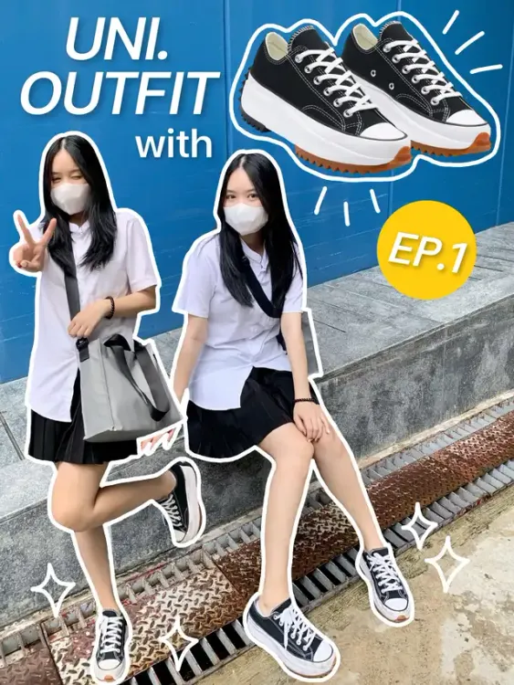 No. 2 - รองเท้าผ้าใบ ใส่กับชุดนักศึกษา รุ่น Chuck Taylor All Star M7652C - 2