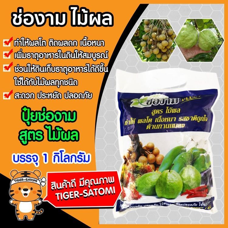 No. 2 - ปุ๋ยผัก สูตรเร่งผล ยี่ห้อช่องาม - 4