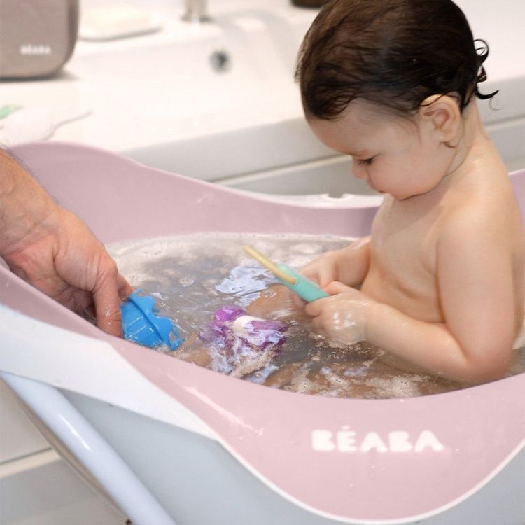 No. 5 - อ่างอาบเด็ก Camélé O 1st age Baby Bath with Foot Support - 3