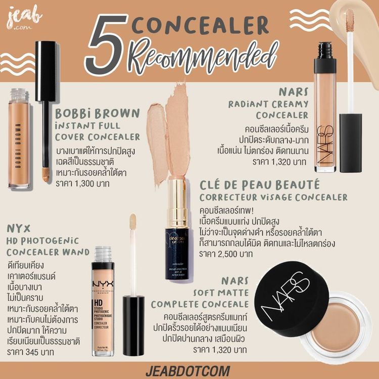 No. 5 - คอนซีลเลอร์ ปกปิดรอยดำ Radiant Creamy Concealer - 4