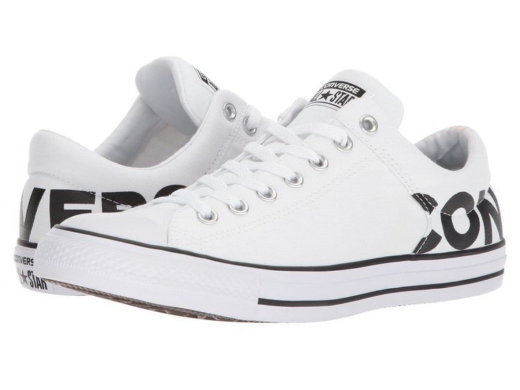 No. 3 - รองเท้าผู้ใบผู้ชาย Converse รุ่น Chuck Taylor All Star High Street Wordmark Print - 1