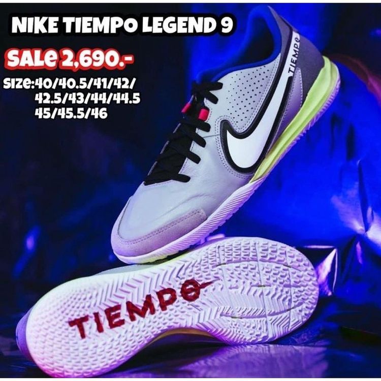 No. 1 - รองเท้าฟุตซอล รุ่น Tiempo Legend 9 Academy IC - 4