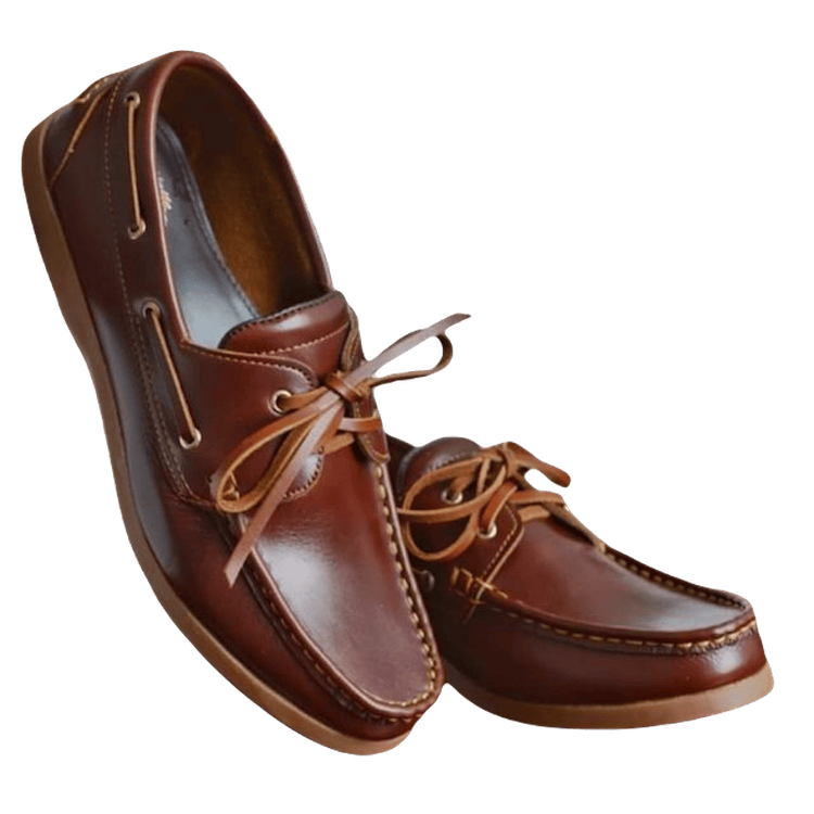 No. 8 - รองเท้า Boat Shoes Caramel - 4