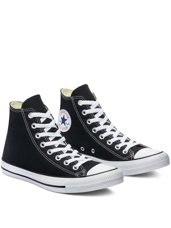 No. 1 - รองเท้าผ้าใบสีดำ รุ่น Chuck Taylor All Star Hi Black - 5