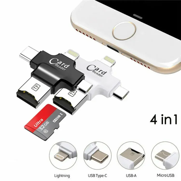 No. 6 - Card Reader iPhone รุ่น 4-in-1 - 6