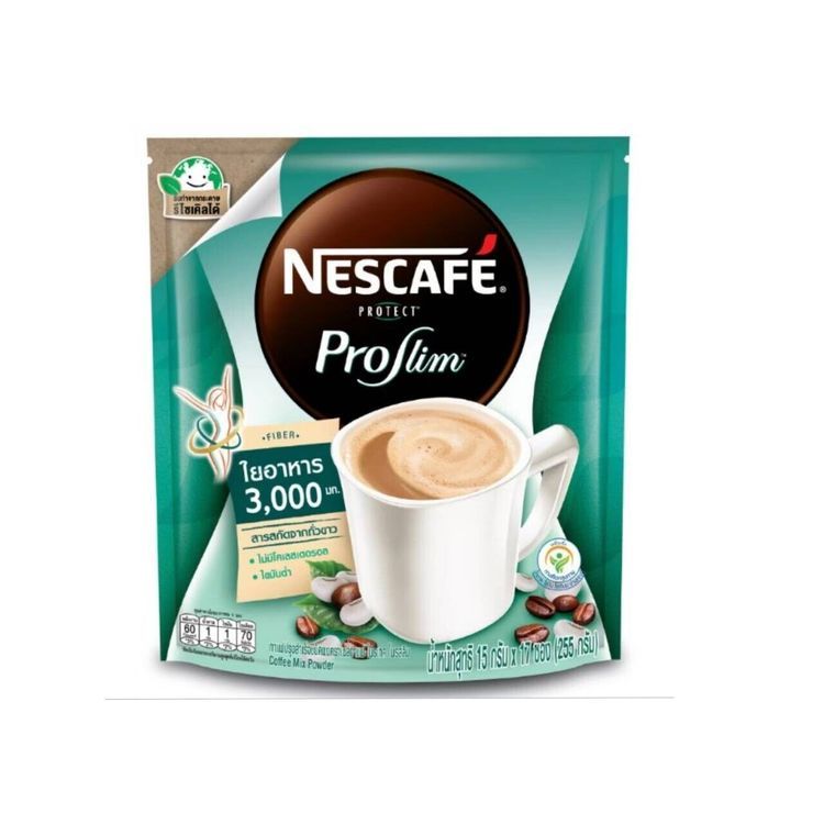 No. 5 - Nescafe  กาแฟซอง 3 in 1 สูตร Protect Proslim - 1