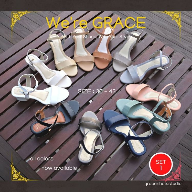 No. 2 - รองเท้าส้นสูง แบรนด์ไทย รุ่น Gracy Sandals - 3